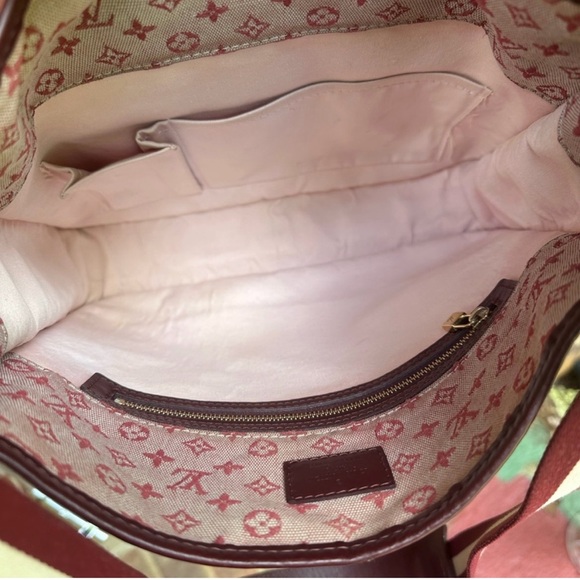 LOUIS VUITTON Monogram Mini Besace Mary Kate Bag Red M92321 LV - Picture 9 of 17